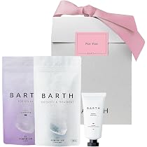 Amazon | BARTH Premium Relaxation Gift [ 入浴剤 9錠×2種 ＋ ハンド